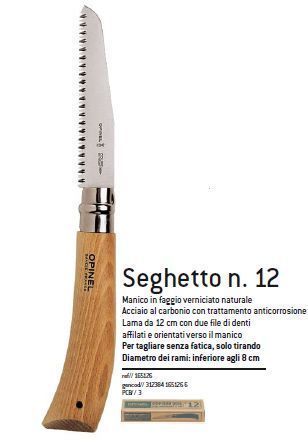 SEGHETTO OPINEL N. 13